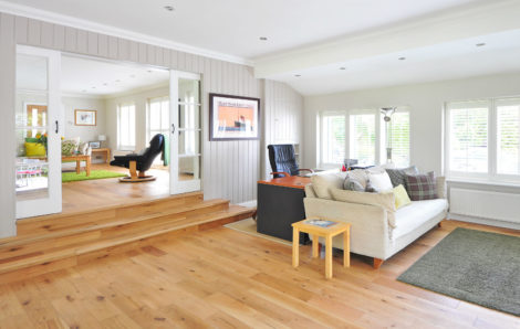 Wooden floor, a wonderful feeling