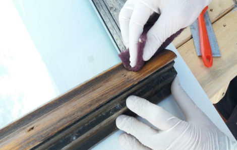 Επιδιόρθωση ξύλινου παραθύρου