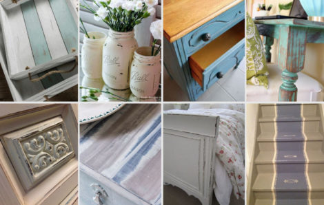Inspiration from Shabby chalk paint