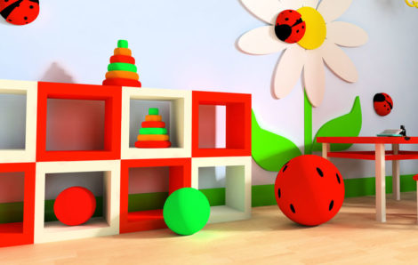 Πίσω στο σχολείο – Δωμάτιο μελέτης με φυσικά υλικά