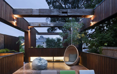 Natural wooden feeling