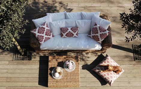 Wooden terrace… sense of natural comfort